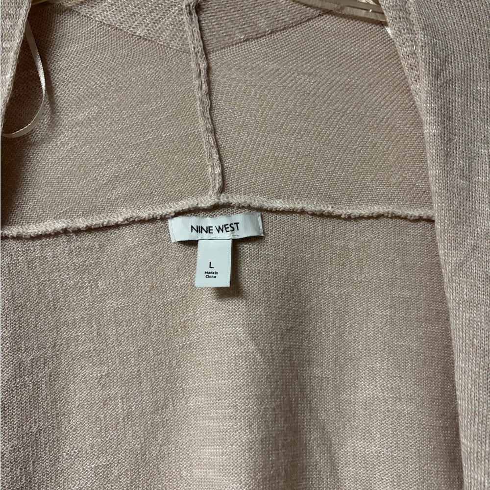 Nine West Light Tan Knit Top